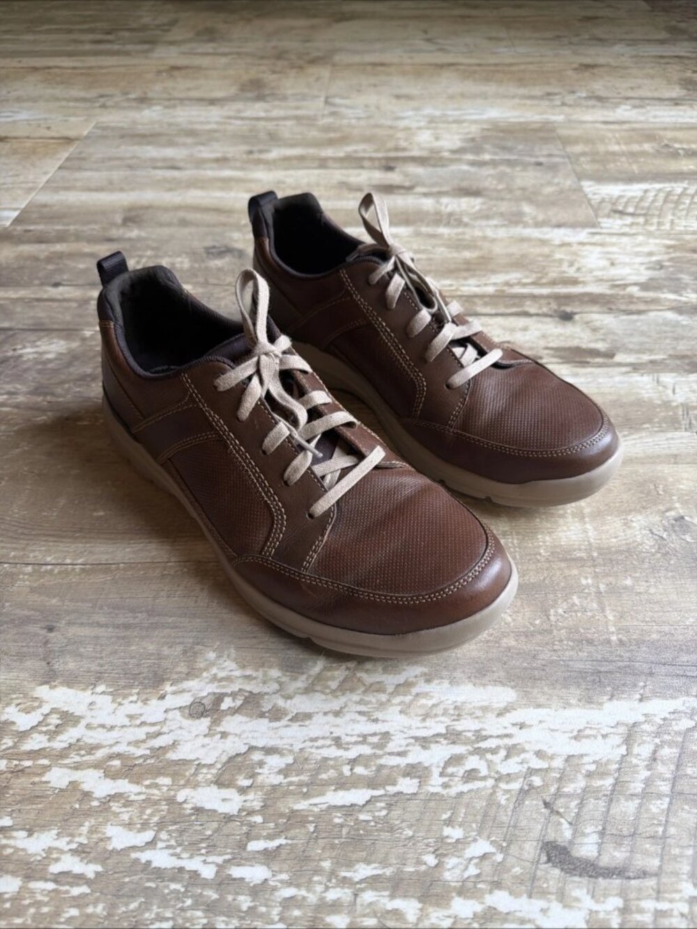 ROCKPORT XCS City Edge Lace Up CH2617 Brown Shoes Men’s 11